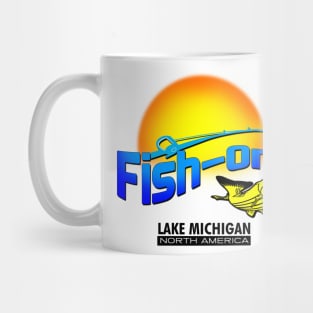 Fish On Lake Michigan Mug